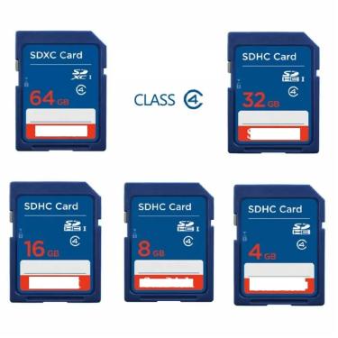 Imagem de Classe 4 Ultra Memory Card com Card Reader  100% Genuine Usado  SD SDHC Standard Cards  2GB  4GB