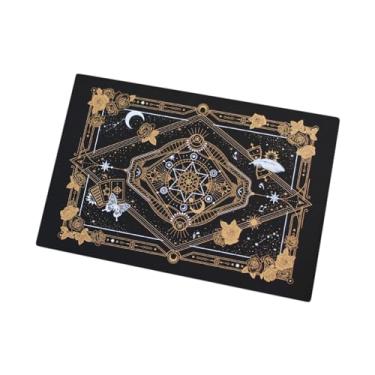 Imagem de Dynwave Tapete de corte para costura, tapete de mesa fashion para artesanato, placa de corte para escultura, acolchoamento, acessórios de costura, Ouro Preto 44x30cm
