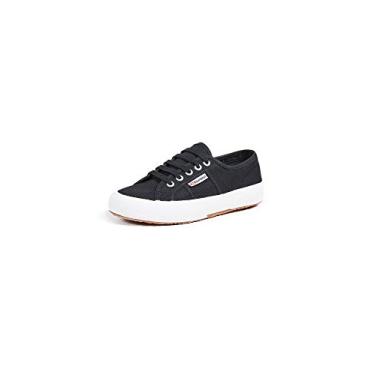 Imagem de Superga Tênis clássico 2750 Cotu unissex, preto, 35 EU (feminino 5 M EUA/masculino 3,5 M), Preto