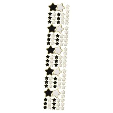 Imagem de Tofficu 160 Peças Remendo de estrela ferro em remendos roupas de estrelas decoração íon estrela em patches decorações de remendos de estrela de bolsa bordado aplique passar roupa a ferro
