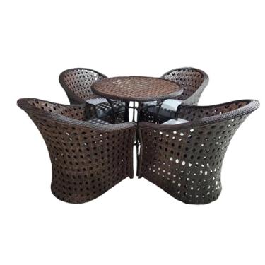 Imagem de Conjunto Poltronas E Mesa Minas Área Externa,jardim,vime Sintético
