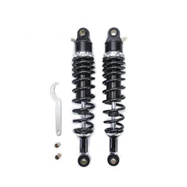 Imagem de Hegeiis 340 mm 34.0 cm 7 mm mola universal motocicleta amortecedor de ar suspensão traseira quadriciclo scooter moto sujeira para 50cc 75cc 90cc 125cc 150cc 250cc 300cc