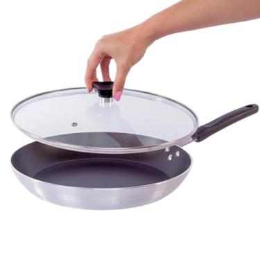 Imagem de Tramontina Profissional Frigideira Antiaderente Grande 32 cm Com Tampa