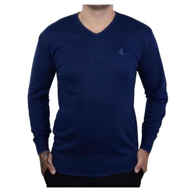 Imagem de Blusa Masculina Lucky Sailing Tricot Marinho - 9505-Masculino