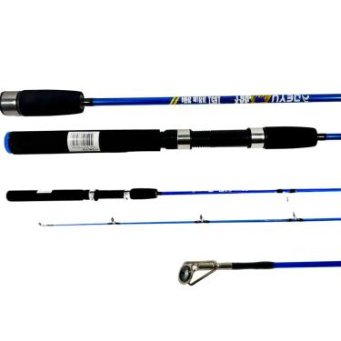 Imagem de Vara Deyu Max Bull Molinete 1,66cm Inteiriça 10-20lbs MB-SF1651M Fibra de Vidro
