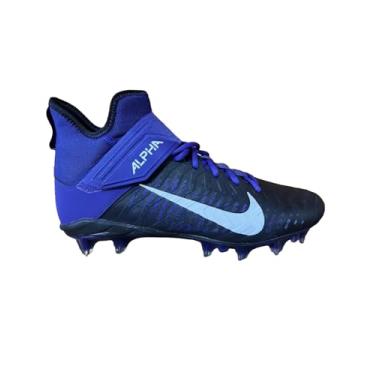 Imagem de Nike Alpha Menace Pro 2 Chuteiras de futebol masculinas pretas e roxas BV3945-500, Preto, 44 BR
