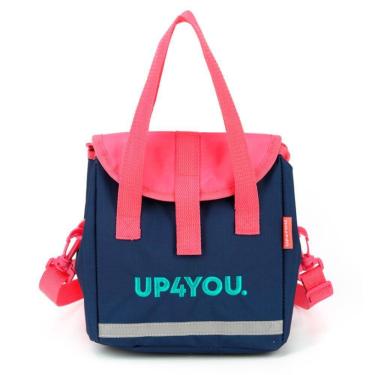 Imagem de Lancheira Térmica Up4You Azul e Rosa Escolar - Luxcel