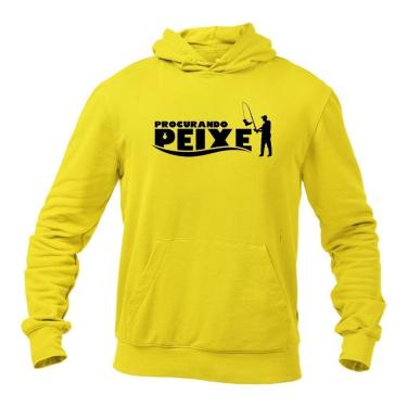 Imagem de Moletom Masculino Canguru Forrado Estampa Procurando Nemo Peixe Humor Desenho Quentinha Confortável-Masculino