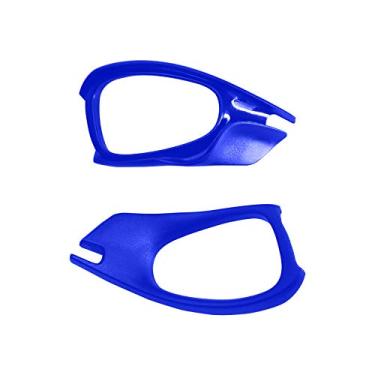 Imagem de Persianas laterais de substituição azul escuro para óculos de sol Oakley Juliet/X-Metal