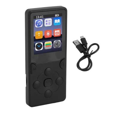 Imagem de MP3 Player Digital, Som Estéreo HiFi, Tela Colorida, Redução de Ruído, Reprodutor de Música MP3, Tempo de Reprodução de 12 Horas, Suporte para Cartão de Memória de até 128 GB,