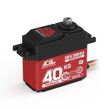 Imagem de AGFRC 40KG High-Torque RC-Servo Motor - Full Metal Gear Brushless Programmable Standard Servo with Position Feedback (IB53BHU)