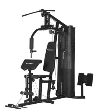 Imagem de Estação Academia de Musculação Podiumfit ME500 [A Original] 80kg LegPress e Scott