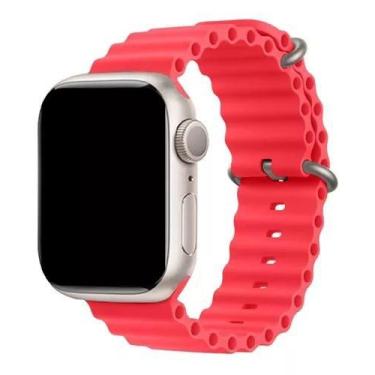 Imagem de Pulseira Oceano Para SmartWatch Ultra 49mm 45mm 44mm 42mm -Tamanho 21 
