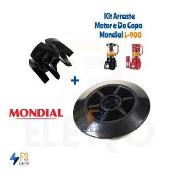 Imagem de Arraste do Motor e Do Copo para Liquidificador Mondial Turbo L900