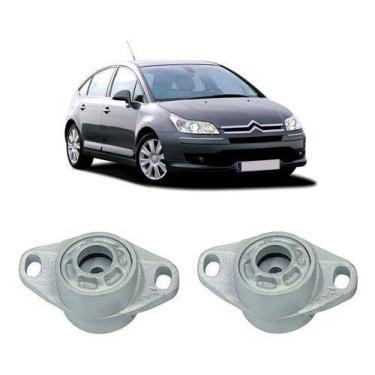 Imagem de 2 Coxim Amortecedor Traseiro Citroen C4 Hatch 2004 Até 2012 - QualyKit