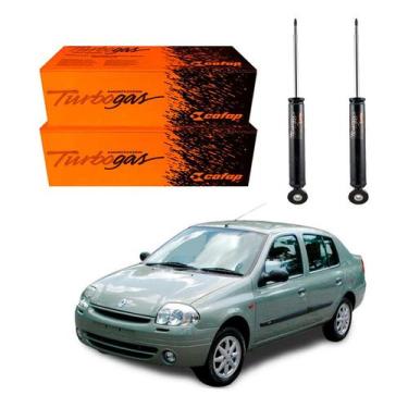 Imagem de Par Amortecedor Traseiro Clio Sedan 1.0 1.6 1998 A 2002 - Cofap