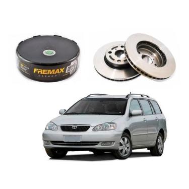 Imagem de Disco Freio Dianteiro Corolla Fielder 1.8 2005 A 2008 - Fremax