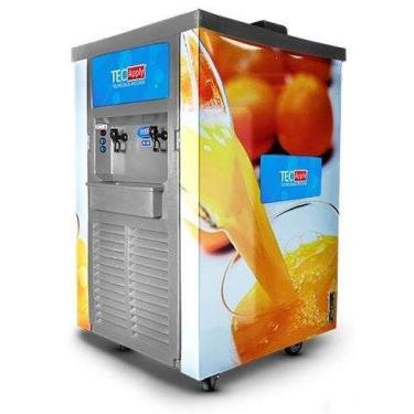 Imagem de Refresqueira de 2 Sabores de 50 Litros Tecapply TR102 100 Litros, 220V