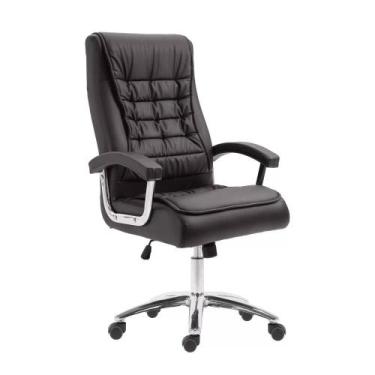 Imagem de Cadeira Califórnia Ergonômica material ecológico Com Regulagem - Frati
