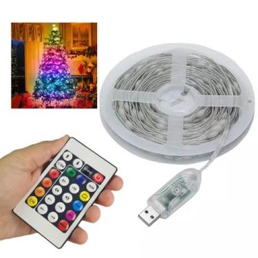 Imagem de Fita Led Smart Aplicativo App Celular 20 Metros Cores RGB Ajustavel Fi