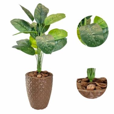 Imagem de Arranjo Artificial Comigo Ninguém Pode com Vaso Polietileno - Flor Imp