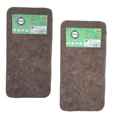 Imagem de Placa Fibra De Coco Tutor Trepadeira Orquídea 2 Unidades - Coquim