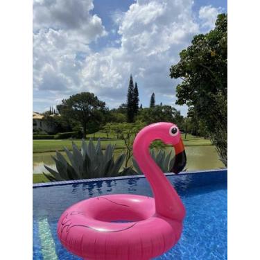 Imagem de Boia de Flamingo Grande Para Crianças  /120cm - ELITE