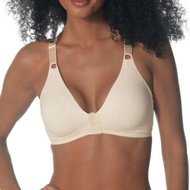 Imagem de Sutiã Sustentação DeMillus 61054 Cotton, 50, Pérola
