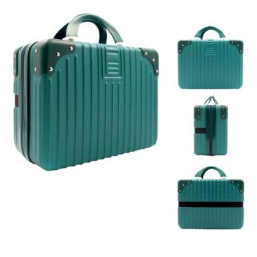 Imagem de Maleta Frasqueira Viagem de Mão Abs Reforçada - Kingleen, Verde