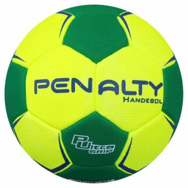 Imagem de Bola Handball Penalty Suécia H2L Utra Grip Handebol Com NF, Verde, Ama