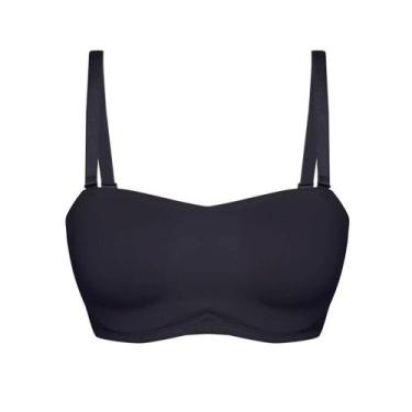 Imagem de Sutiã Alças Removíveis Triumph 24865 Microfibra, Preto, 48