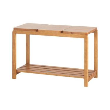 Imagem de Aparador para Sala de Madeira Natu Meu Móvel de Madeira - Nozes - VF