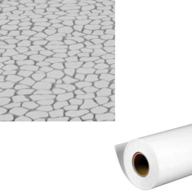 Imagem de Papel de Parede Rolo Adesivo Estampado 3d lavável 5 metros - Ami