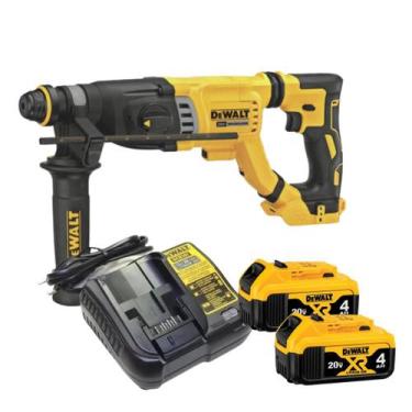 Imagem de Martelete Perfurador Rompedor Dewalt 2 Baterias 20v 4ah Dch263 Bivolt