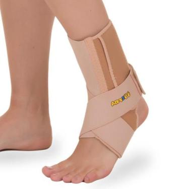 Imagem de Estabilizador De Tornozelo Em Tecido Bilateral Bege - Artipé, P