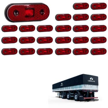 Imagem de 24 Lanterna Lateral Librelato LED Rubi Saída Fios - DW Componentes