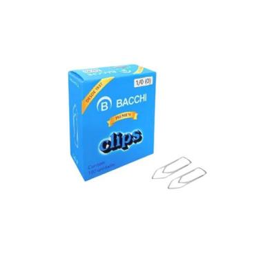 Imagem de Clips Bacchi Galvanizado em Aço Tamanhos Diversos 1/0, 2/0, 3/0, 4/0, 