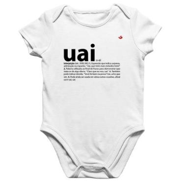 Imagem de Body Bebê Algodão Uai - Significado - Foca na Moda, Branco, GG