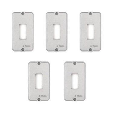 Imagem de KIt 5 Tampas Condulete Alumínio Tramontina 56117/002 - Legrand