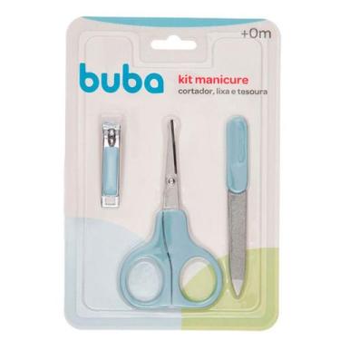 Imagem de Kit de Higiene Manicure do Bebê Azul 13613 - Buba
