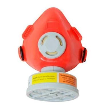 Imagem de Respirador 1/4 Facial C Filtro Vo/ga Mascara Gases Vapores - PROTEPLUS
