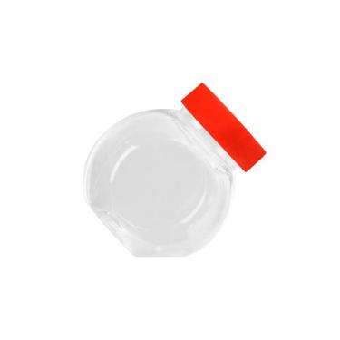 Imagem de Mini Baleiro com Tampa Vermelho - 50ml - 10 unidades - Rizzo - Mirandi