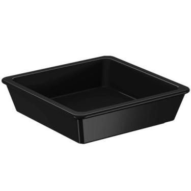 Imagem de Molheira de Polipropileno para Shoyu 50ml Uno Coza - Brinox, Preto 101