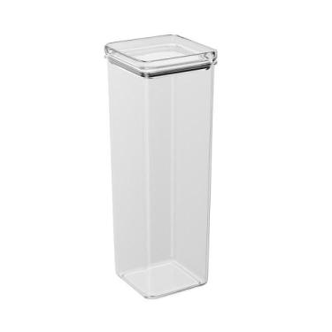 Imagem de Pote Hermético Lyor My Box Quadrado Empilhável 10x30cm