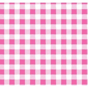 Imagem de TNT ESTAMPADO XADREZ ROSA 1.40M X 25 Metros - DEXA TNT