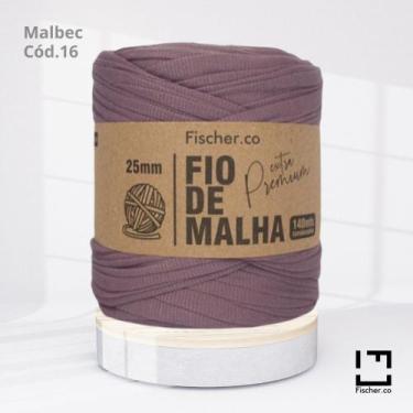 Imagem de Fio de Malha Extra Premium Fischer 25mm Malbec Cód. 16