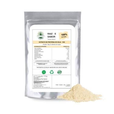Imagem de Extrato de Soja 100% Natural 1kg para Bebidas e Saudáveis - Raiz e Sab