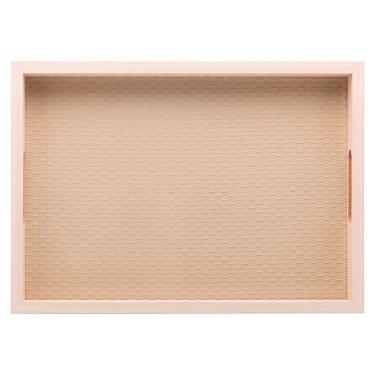 Imagem de Bandeja Retangular em MDF 35x4x25cm 5676 - Lyor