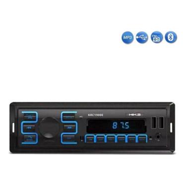 Imagem de Rádio MP3 Player KX3 KRC1900E USB/USB Charger/SD/Aux/FM - 4 x 25w