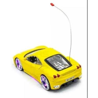 Imagem de Carrinho Controle Remoto Ferrari Acende Leds Top!!! - DM TOYS